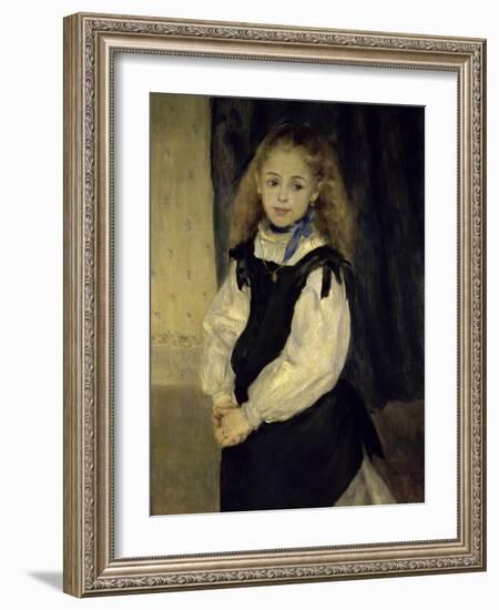 Portrait of Miss Legrand-Pierre-Auguste Renoir-Framed Giclee Print