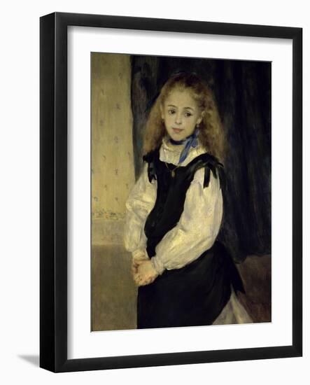 Portrait of Miss Legrand-Pierre-Auguste Renoir-Framed Giclee Print