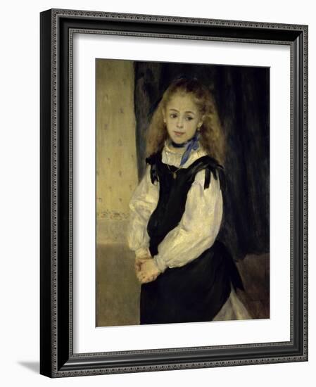 Portrait of Miss Legrand-Pierre-Auguste Renoir-Framed Giclee Print