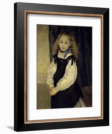 Portrait of Miss Legrand-Pierre-Auguste Renoir-Framed Giclee Print