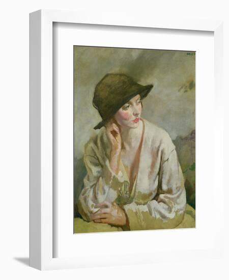 Portrait of Miss Sinclair-Sir William Orpen-Framed Giclee Print