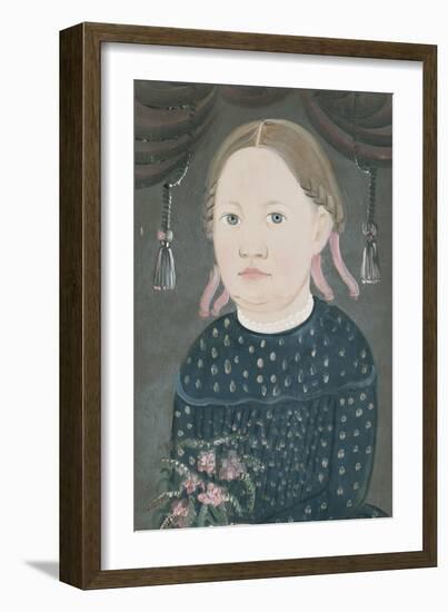 Portrait of Miss Woods, c.1840-William Matthew Prior-Framed Giclee Print
