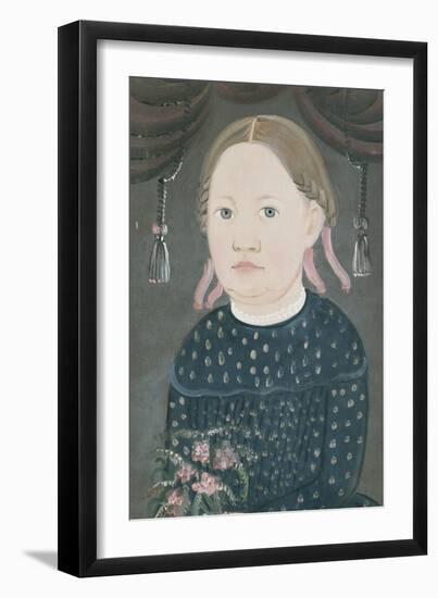 Portrait of Miss Woods, c.1840-William Matthew Prior-Framed Giclee Print