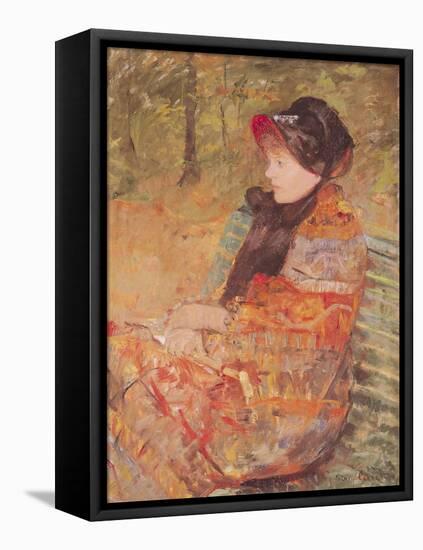 Portrait of Mlle C. Lydia Cassatt, 1880-Mary Cassatt-Framed Premier Image Canvas