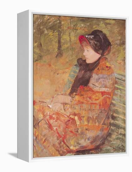 Portrait of Mlle C. Lydia Cassatt, 1880-Mary Cassatt-Framed Premier Image Canvas