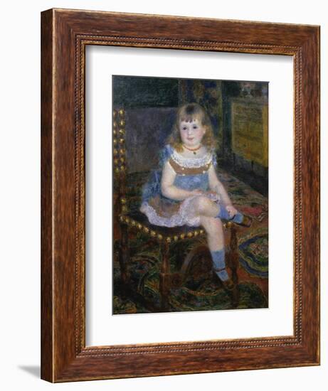 Portrait of Mlle, Georgette Charpentier, 1876-Pierre-Auguste Renoir-Framed Giclee Print