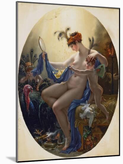 Portrait of Mlle, Lange as Danae, 1799-Anne-Louis Girodet de Roussy-Trioson-Mounted Giclee Print