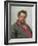 Portrait of Modest Petrovich Moussorgsky (1839-81) 1881-Ilya Efimovich Repin-Framed Giclee Print