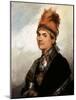 Portrait of Mohawk Chief Joseph Brant-Gilbert Stuart-Mounted Giclee Print