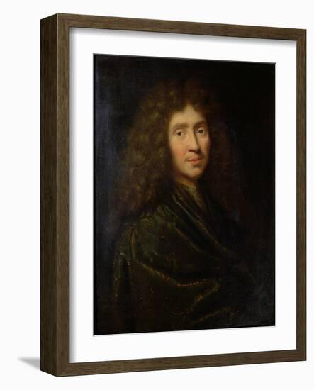 Portrait of Moliere-Pierre Mignard-Framed Giclee Print