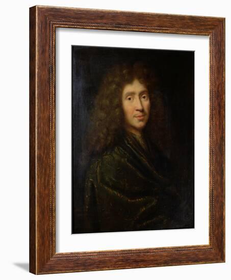 Portrait of Moliere-Pierre Mignard-Framed Giclee Print