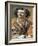 Portrait of Moliere-Claude Lefebvre-Framed Giclee Print