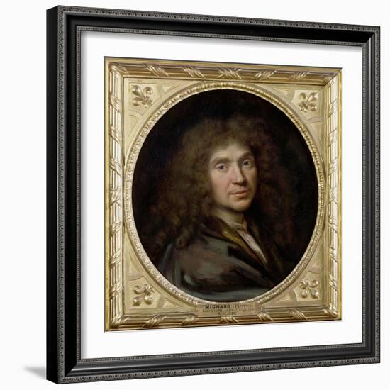 Portrait of MoliŠre-Pierre Mignard-Framed Giclee Print