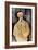 Portrait of Monsieur Lepoutre-Amedeo Modigliani-Framed Art Print