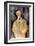 Portrait of Monsieur Lepoutre-Amedeo Modigliani-Framed Art Print