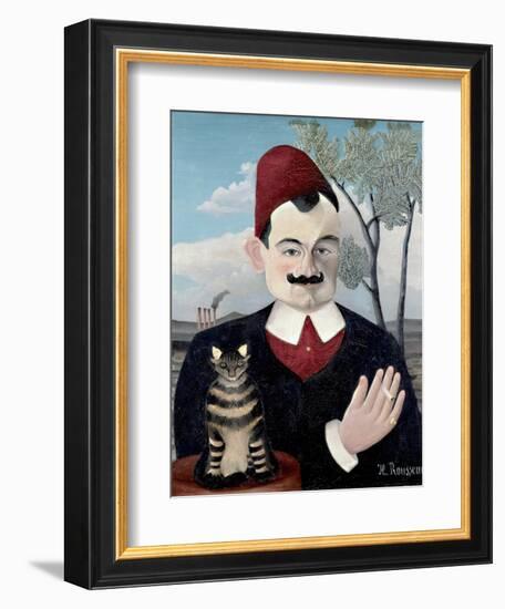 Portrait of Monsieur X (Pierre Loti)-Henri Rousseau-Framed Giclee Print