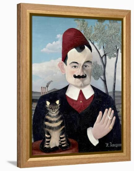 Portrait of Monsieur X (Pierre Loti)-Henri Rousseau-Framed Premier Image Canvas