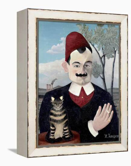 Portrait of Monsieur X (Pierre Loti)-Henri Rousseau-Framed Premier Image Canvas