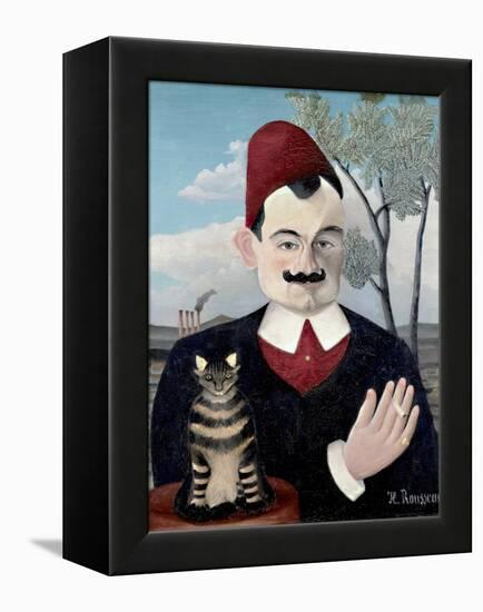 Portrait of Monsieur X (Pierre Loti)-Henri Rousseau-Framed Premier Image Canvas