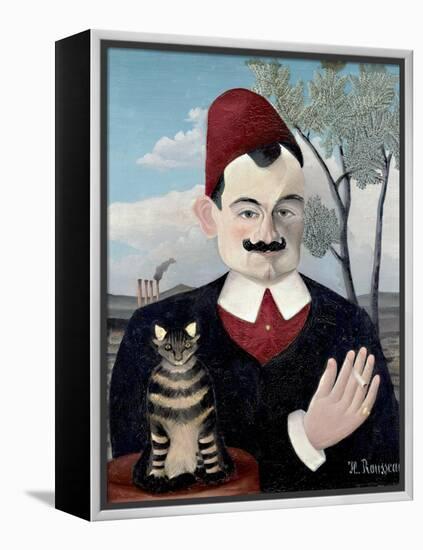 Portrait of Monsieur X (Pierre Loti)-Henri Rousseau-Framed Premier Image Canvas