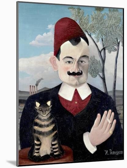 Portrait of Monsieur X (Pierre Loti)-Henri Rousseau-Mounted Giclee Print