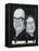 Portrait of Morecambe and Wise, illustration for 'The Listener', 1970s-Barry Fantoni-Framed Premier Image Canvas