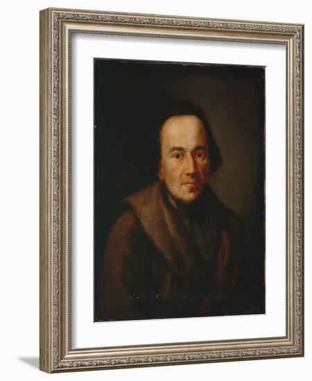 Portrait of Moses Mendelssohn, after 1771-Anton Graff-Framed Giclee Print