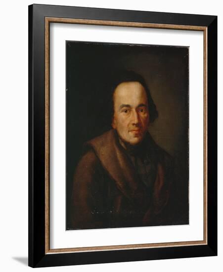 Portrait of Moses Mendelssohn, after 1771-Anton Graff-Framed Giclee Print