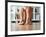 Portrait of Mother and Baby Legs. First Steps.-nenetus-Framed Photographic Print