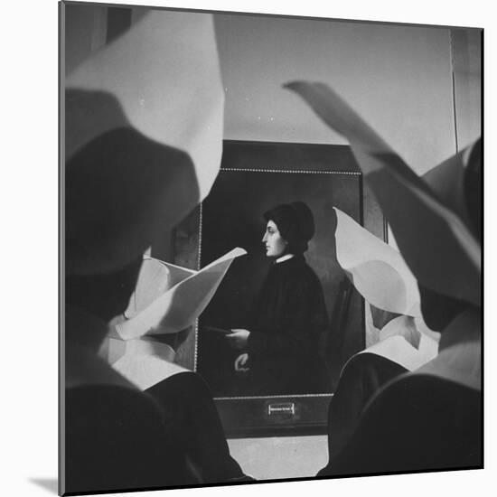 Portrait of Mother Elizabeth Seton, Foundress of the Us Branch of the Sisters of Charity Order-Hank Walker-Mounted Photographic Print