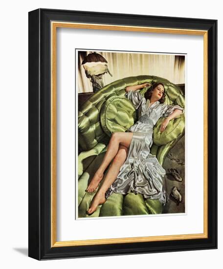 Portrait of Movie Star Alexis Smith-Eliot Elisofon-Framed Photographic Print