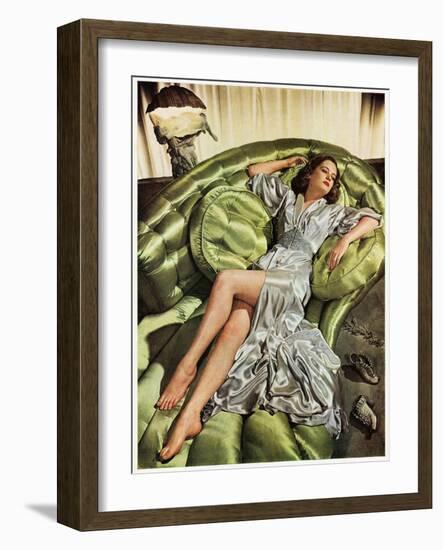 Portrait of Movie Star Alexis Smith-Eliot Elisofon-Framed Photographic Print