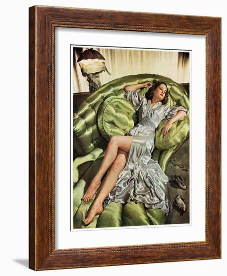 Portrait of Movie Star Alexis Smith-Eliot Elisofon-Framed Photographic Print