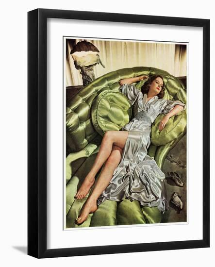 Portrait of Movie Star Alexis Smith-Eliot Elisofon-Framed Photographic Print