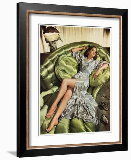 Portrait of Movie Star Alexis Smith-Eliot Elisofon-Framed Photographic Print