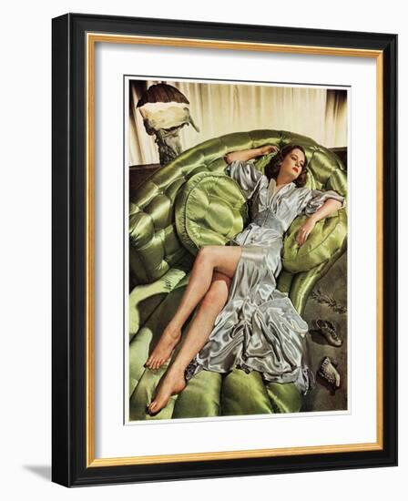 Portrait of Movie Star Alexis Smith-Eliot Elisofon-Framed Photographic Print