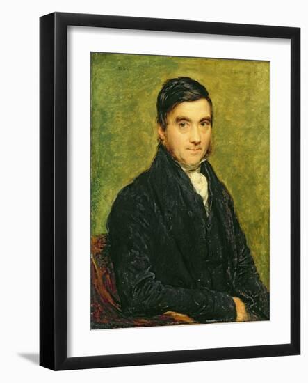 Portrait of Mr Bolding, 1832-John Linnell-Framed Giclee Print