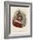 Portrait of Mr. Punch-George Cruikshank-Framed Art Print