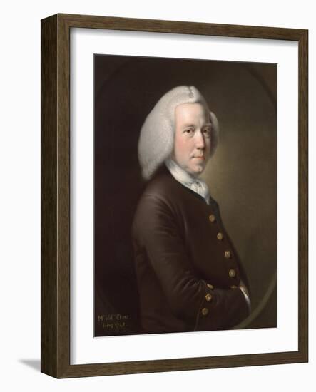 Portrait of Mr. William Chase, Sr., c.1760-65-Joseph Wright of Derby-Framed Giclee Print