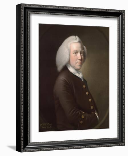 Portrait of Mr. William Chase, Sr., c.1760-65-Joseph Wright of Derby-Framed Giclee Print