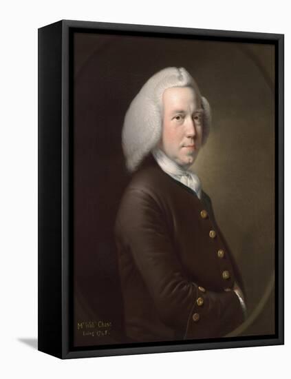 Portrait of Mr. William Chase, Sr., c.1760-65-Joseph Wright of Derby-Framed Premier Image Canvas