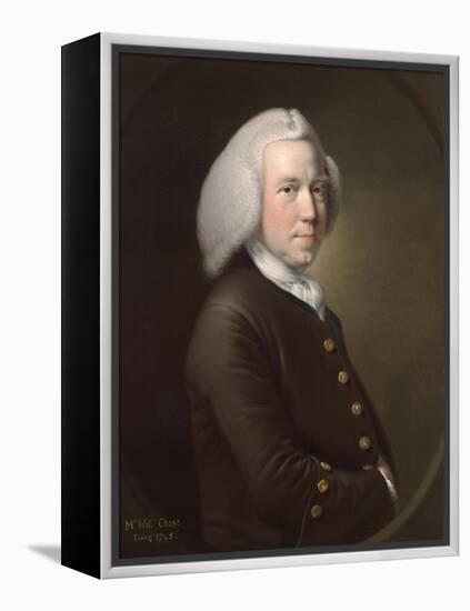 Portrait of Mr. William Chase, Sr., c.1760-65-Joseph Wright of Derby-Framed Premier Image Canvas