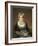 Portrait of Mrs. Brak-Haskenhoff-Cornelis Kruseman-Framed Art Print