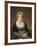 Portrait of Mrs. Brak-Haskenhoff-Cornelis Kruseman-Framed Art Print