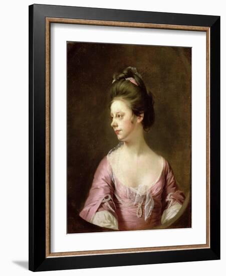 Portrait of Mrs Catherine Swindell, 1769-72-Joseph Wright of Derby-Framed Giclee Print