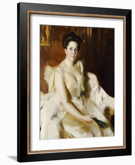 Portrait of Mrs de Ver Warner-Anders Leonard Zorn-Framed Giclee Print