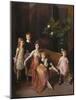 Portrait of Mrs Francis P. Garvan and Her Four Children, 1921 (Oil on Canvas)-Philip Alexius De Laszlo-Mounted Giclee Print