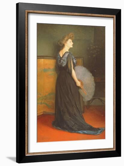 Portrait of Mrs Francis Stanton Blake, 1908-Julius Leblanc Stewart-Framed Giclee Print