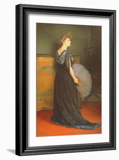 Portrait of Mrs Francis Stanton Blake, 1908-Julius Leblanc Stewart-Framed Giclee Print