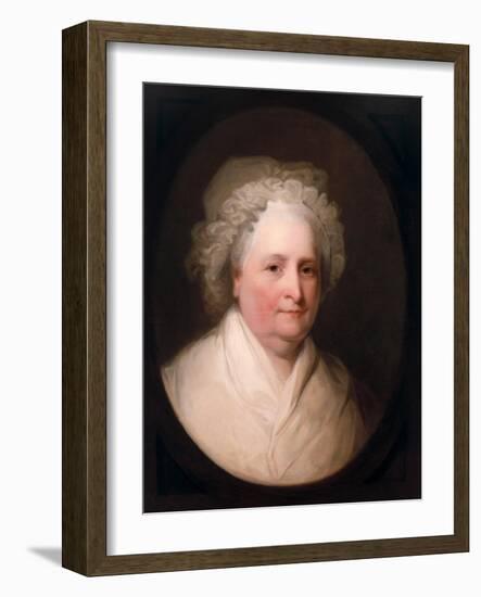 Portrait of Mrs. George Washington, 1835-Asher Brown Durand-Framed Giclee Print